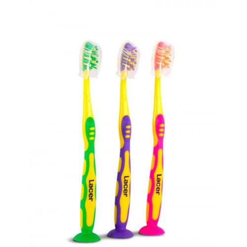 Cepillo dental infantil - lacer junior ventosa