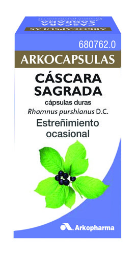 CÁSCARA SAGRADA ARKOPHARMA CÁPSULAS DURAS , 50 cápsulas