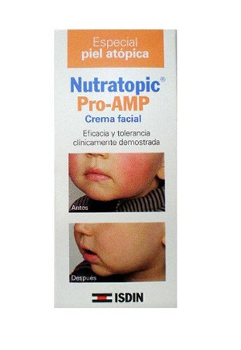 Isdin nutratopic pro-amp crema facial protectora  1 envase 50 ml