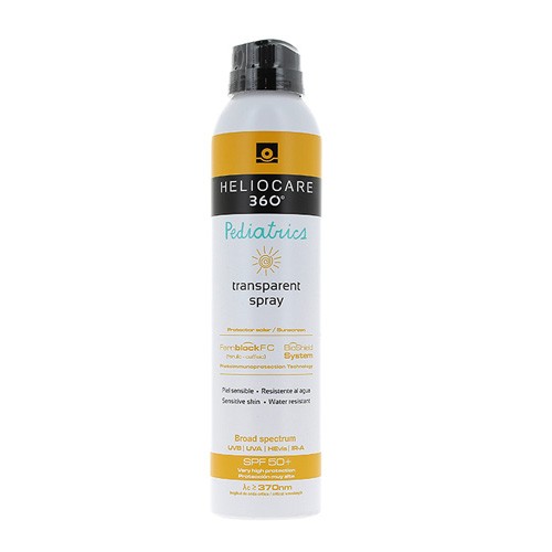 HELIOCARE 360º SPF 50+ PEDIATRICS SPRAY - PROTECTOR SOLAR TRANSPARENTE (200 ML)