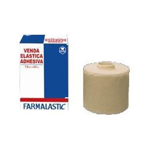 Venda elastica adhesiva - farmalastic (1 unidad 4,5 m x 5 cm)