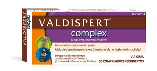 VALDISPERT COMPLEX , 50 comprimidos