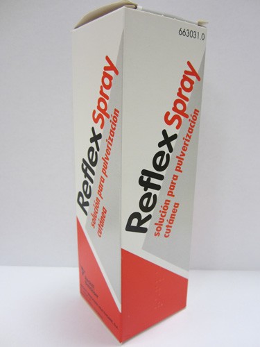 REFLEX SPRAY SOLUCIÓN PARA PULVERIZACIÓN CUTÁNEA, 1 frasco de 130 ml