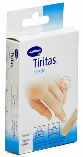 Tiritas plastic - aposito adhesivo (19 x 72 20 u)