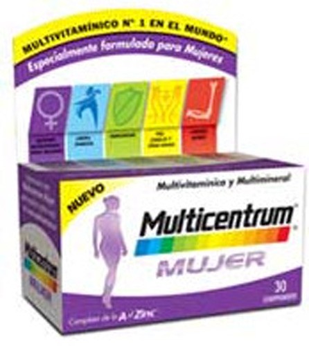Multicentrum mujer (30 comprimidos)