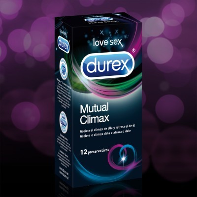 Durex mutual climax - preservativos (12 u)
