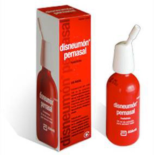 DISNEUMON PERNASAL 5 MG/ML SOLUCION PARA PULVERIZACION , 1 envase pulverizador de 25 ml