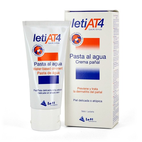 Leti at4 crema pañal pasta al agua  1 envase 75 g