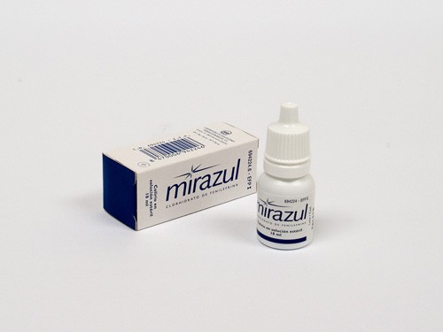 MIRAZUL 1,25 MG/ML COLIRIO EN SOLUCIÓN. , 1 frasco de 10 ml