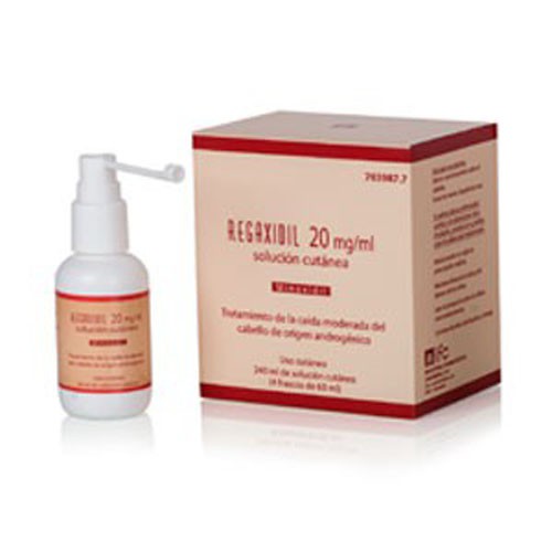 REGAXIDIL 20 mg/ml SOLUCION CUTANEA , 1 frasco de 60 ml