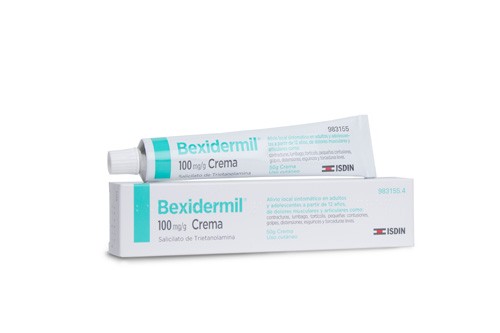 BEXIDERMIL 100 mg/g CREMA , 1 tubo de 50 g