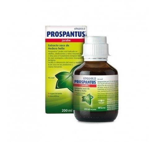 PROSPANTUS JARABE , 1 frasco de 200 ml