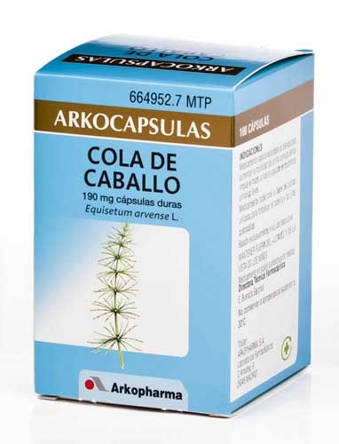 COLA DE CABALLO ARKOPHARMA cápsulas duras , 100 cápsulas