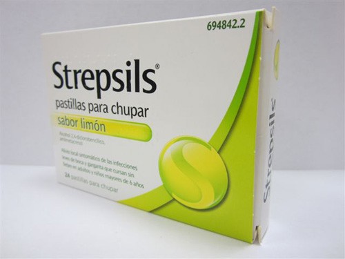 STREPSILS pastillas para chupar sabor limon, 24 pastillas