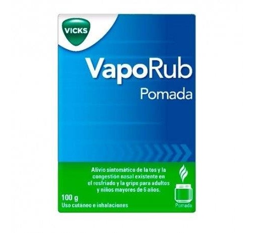 VAPORUB POMADA,1 frasco de 100 g