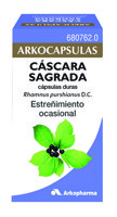 CÁSCARA SAGRADA ARKOPHARMA CÁPSULAS DURAS , 50 cápsulas