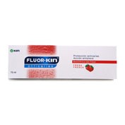 Fluor kin anticaries pasta dentifrica  1 tubo 75 ml sabor fresa fresca