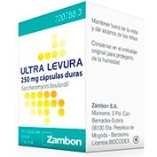 ULTRA-LEVURA 250 MG CAPSULAS DURAS , 10 cápsulas