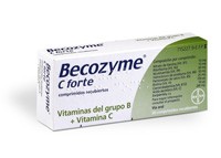 BECOZYME C FORTE COMPRIMIDOS RECUBIERTOS  , 30 comprimidos