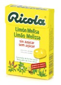 Ricola caramelos sin azucar  1 envase 50 g sabor limon