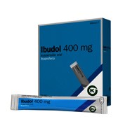 IBUDOL 400 MG SUSPENSION ORAL , 20 sobres