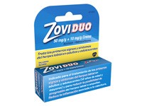ZOVIDUO 50 mg/g + 10 mg/g CREMA , 1 tubo de 2 g