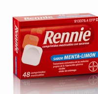 RENNIE 680 MG/80 MG COMPRIMIDOS MASTICABLES CON SACAROSA , 48 comprimidos