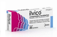 ILVICO COMPRIMIDOS RECUBIERTOS, 20 comprimidos