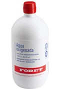 AGUA OXIGENADA FORET 3 %  solución cutánea y concentrado para solución bucal  , 1 frasco de 1.000 ml