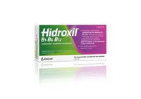 HIDROXIL B1-B6-B12 COMPRIMIDOS RECUBIERTOS CON PELICULA , 30 comprimidos