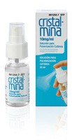 CRISTALMINA 10 mg/ml SOLUCION PARA PULVERIZACION CUTANEA, 1 frasco de 25 ml