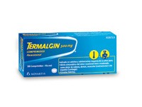 TERMALGIN 500 mg COMPRIMIDOS, 20 comprimidos