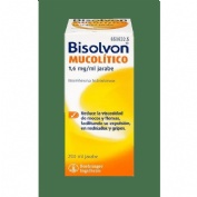 BISOLVON MUCOLITICO 1,6 mg/ ml JARABE, 1 frasco de 200 ml