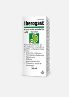 IBEROGAST GOTAS ORALES EN SOLUCION, 1 frasco de 50 ml