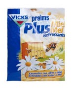 Vicks caramelos praims miel 75 g