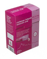 CINFAMAR INFANTIL 12,5 mg SOLUCION ORAL , 12 envases unidosis de 5 ml