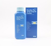 ZINCATION PLUS 10 mg/4 mg/ml CHAMPU , 1 frasco de 500 ml