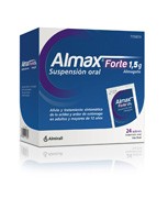 ALMAX FORTE 1,5 g SUSPENSION ORAL,24 sobres